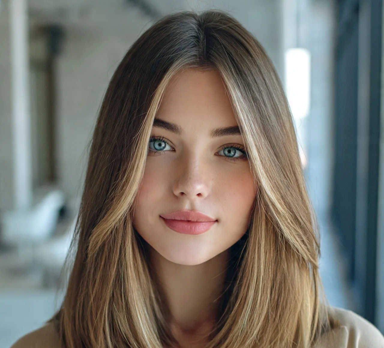 15 Most Flattering Haircuts for Long Faces That Balance Your Features 12 Money Piece with Collarbone Cut For Long Face