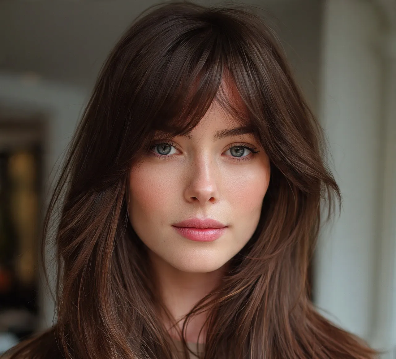 15 Most Flattering Haircuts for Long Faces That Balance Your Features 13 Side-Swept Bangs with Layers For Long Face