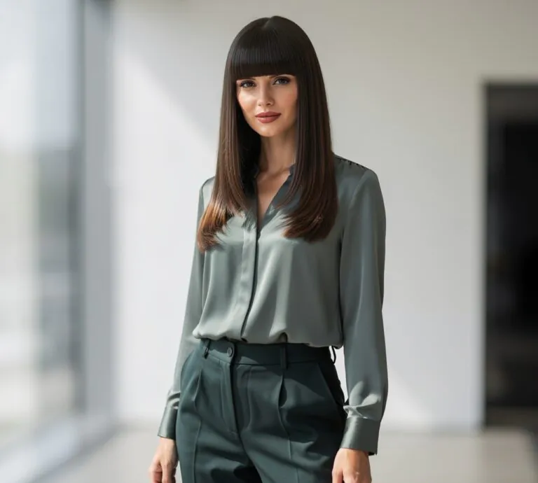 15 Stunning Long Hairstyles with Bangs You'll Want to Pin Immediately 2 long hairstyles with bangs