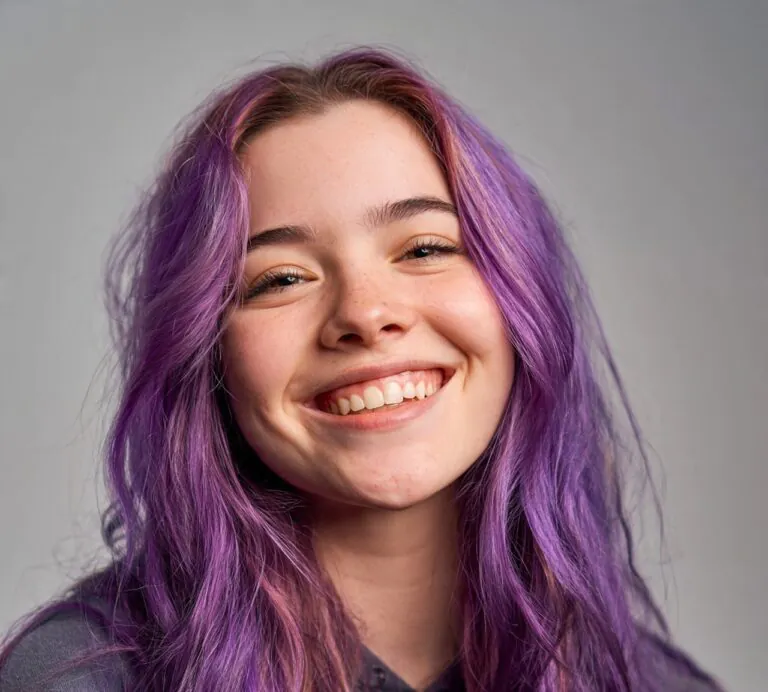 purple hair color