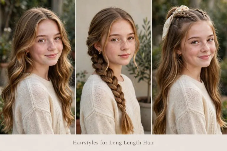 Hairstyles for Long Length Hair